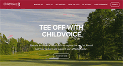 Desktop Screenshot of childvoiceintl.org