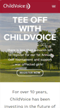 Mobile Screenshot of childvoiceintl.org